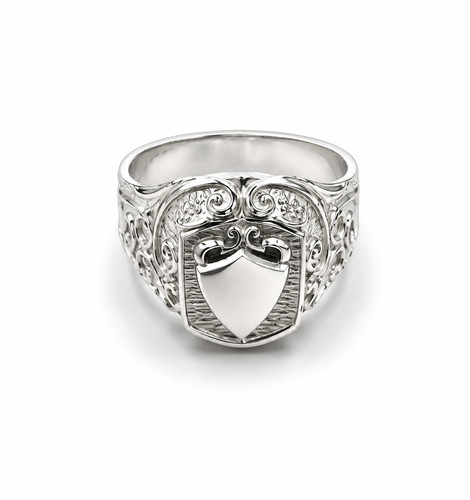 Anello chevalier sigillo con - anello,
