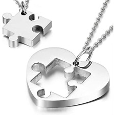 COPPIA CIONDOLI COLLANA CUORE