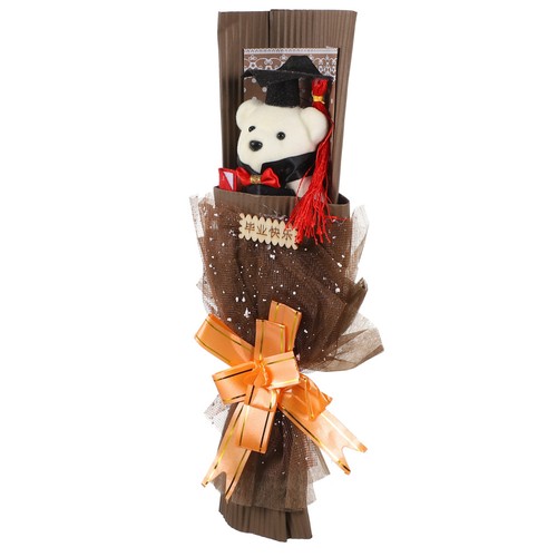 Orso laurea bouquet - orso, chic