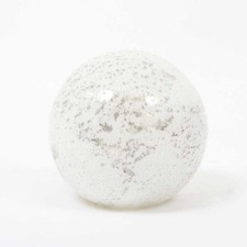 DRIMMER Volcanique Lampada da Tavolo 20cm Bianco Vetro