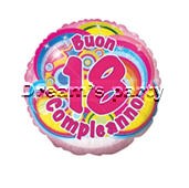 Pallone mylar buon - buon, 18°