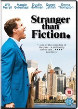 Stranger Than Fiction (DVD) Will Ferrell Maggie Gyllenhaal Dustin Hoffman