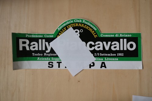 Rally piancavallo 1982 - rally,