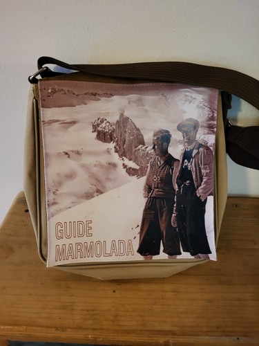 Borsa tracolla stampa vintage - tracolla,