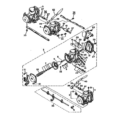 Yamaha fzr 400 1986 - 1986-1988, kit