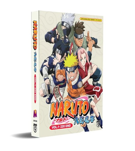 Dvd anime naruto vol 220 - anime,