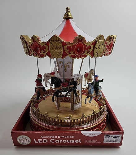 Giostra led animata - giostra,