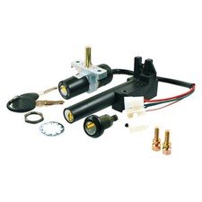 Kit Serrature Quadro Avviamento 3 Pezzi Aprilia Scarabeo 50 1993 - 2005