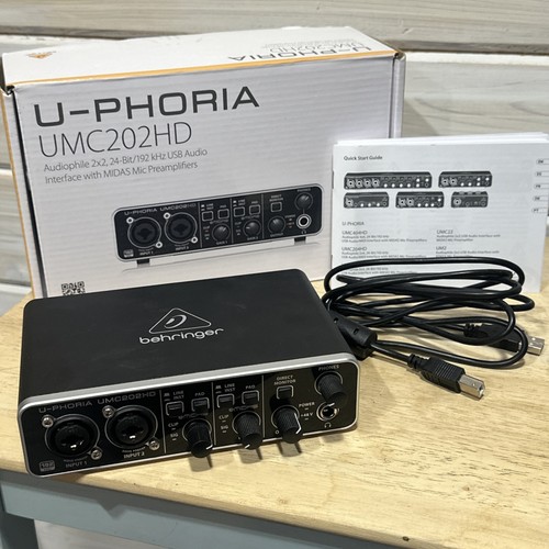 Behringer phoria umc202hd - behringer, u‐phoria