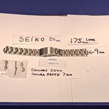 SEIKO 20 MM cinturino collari