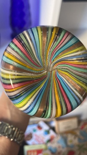 Rara bottiglia vaso - , righe