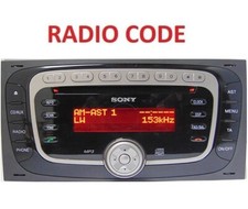 ✅ FORD 6000 CD RADIO CODICE