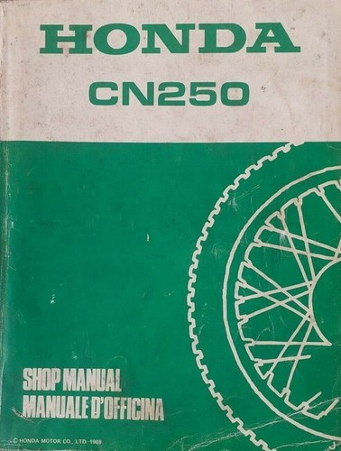 Manuale officina honda 250 - cn,