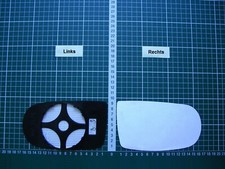 Vetro specchio retrovisore esterno ricambio Alfa Romeo Spider 916 GTV sinistro sph kpl Bhzt