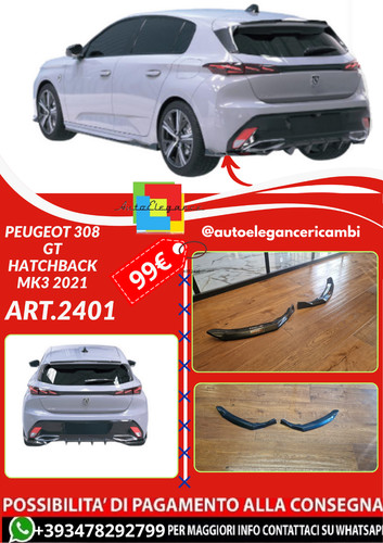 Art 2401 flap peugeot 308 - flap,