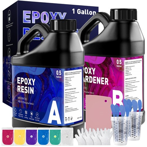 Kit resina epoxi - , transparente