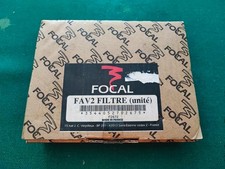 Rare Focal Polyglass FAV 2 High Definition Crossover 3-ways - NIB NOS OLD SCHOOL