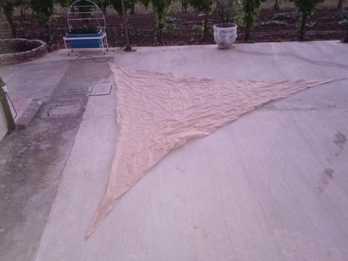 Vele ombreggianti colore beige - vele,