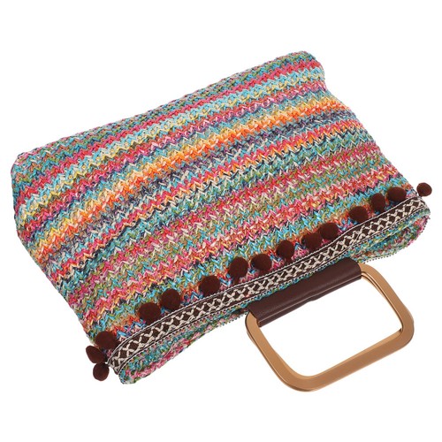Borsa portaoggetti paglia - portaoggetti, di