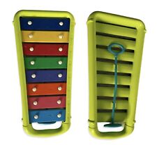 XILOFONO Giocattolo Musicale Per Bambini 8 Note Percussione 1 Bacchetta Vintage