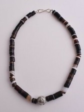 Collana girocollo antica agata