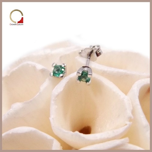 Orecchini oro bianco 18kt - orecchini, in