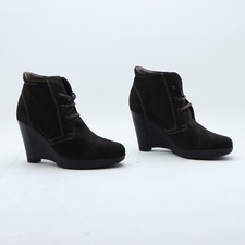 Stivaletti NERO GIARDINI Numero: EUR 37 Usati (Cod.STS348) in Camoscio Marrone