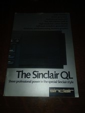 Sinclair QL volantino /