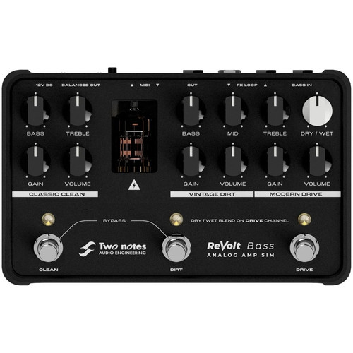 Two notes revolt bass preamp - bass,