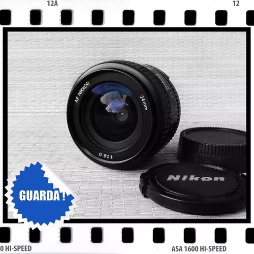 Nikon nikkor 24mm - af, f/2.8