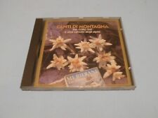 "CD" AA.VV. - CANTI DI MONTAGNA - N/L  -COME NUOVO