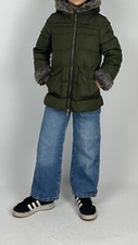Vendo Giaccone in piuma d'oca CANADIENS, nel colore verdone 6 anni