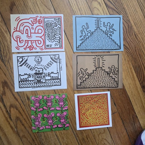 Cartolina keith haring - cartolina,