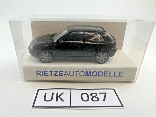 Rietze audi 10780 - a3, nero