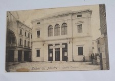 CARTOLINA SALUTI DA MESTRE TEATRO TONIATO FP VIAGGIATA ANIMATA RARA