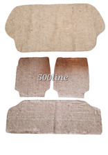 Kit completo 4pz Rivestimento in juta sedili Fiat 500 N D F L R epoca alta Quali