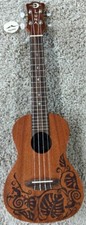 Ukulele acustico in mogano