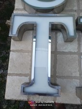 LETTERA T SCATOLATA VINTAGE