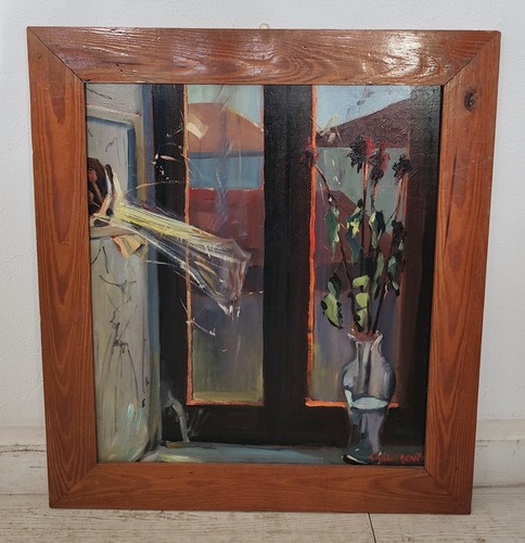 Quadro dipinto olio tavola - olio,