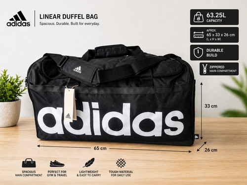 Adidas linear duffel bag - adidas,