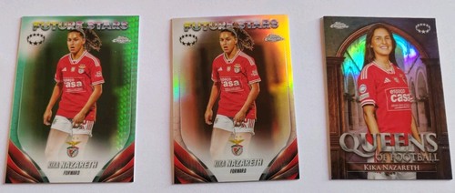 Topps chrome kika nazareth - topps, x3
