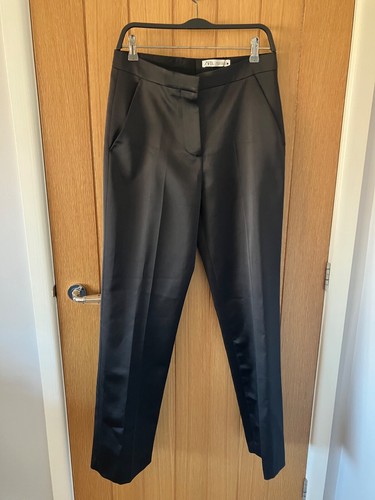 Pantalone raso nero