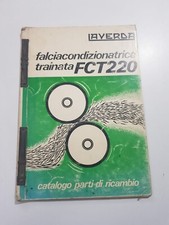 LAVERDA FALCIA CONDIZIONATRICE TRAINA FCT 220 - ORIGINALE