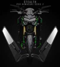 Specchietti Stealth Kawasaki Serie Z | Alluminio | Z1000 Z900 Z800 Z750 Z650 etc