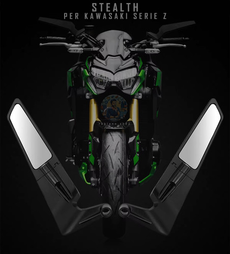 Specchietti stealth kawasaki - specchietti,