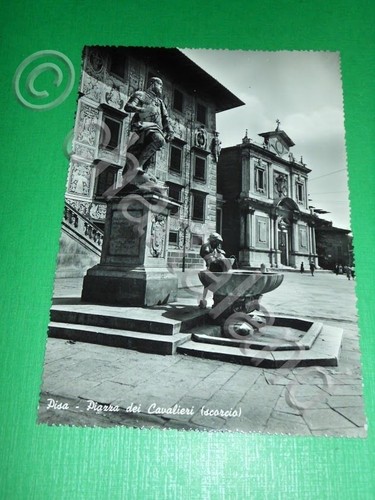Cartolina pisa piazza dei - -,