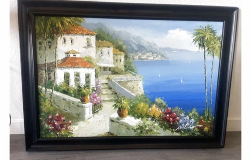 Dipinto olio antonio - dipinto,