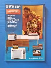REVUE GRUNDIG PROGRAMMA 1970