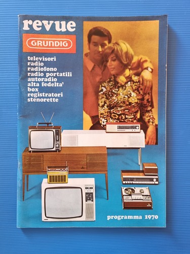 Revue grundig programma - programma, 1970