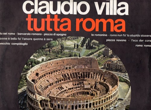 Claudio villa disco giri - villa, lp